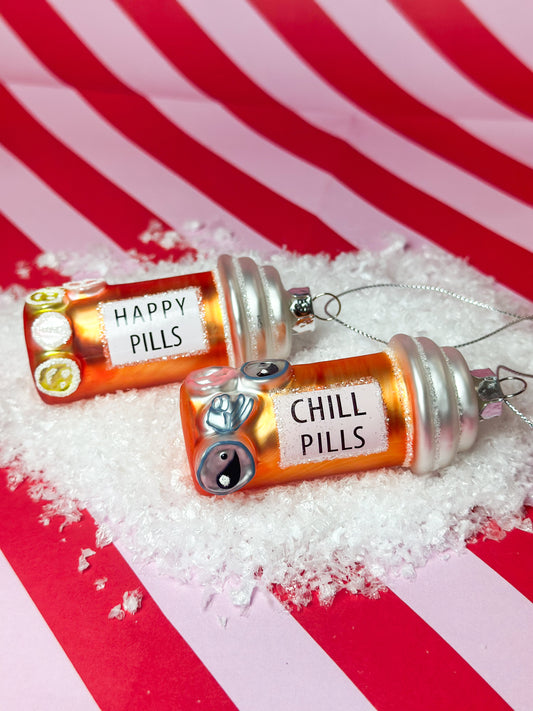 Happy Pills Ornament