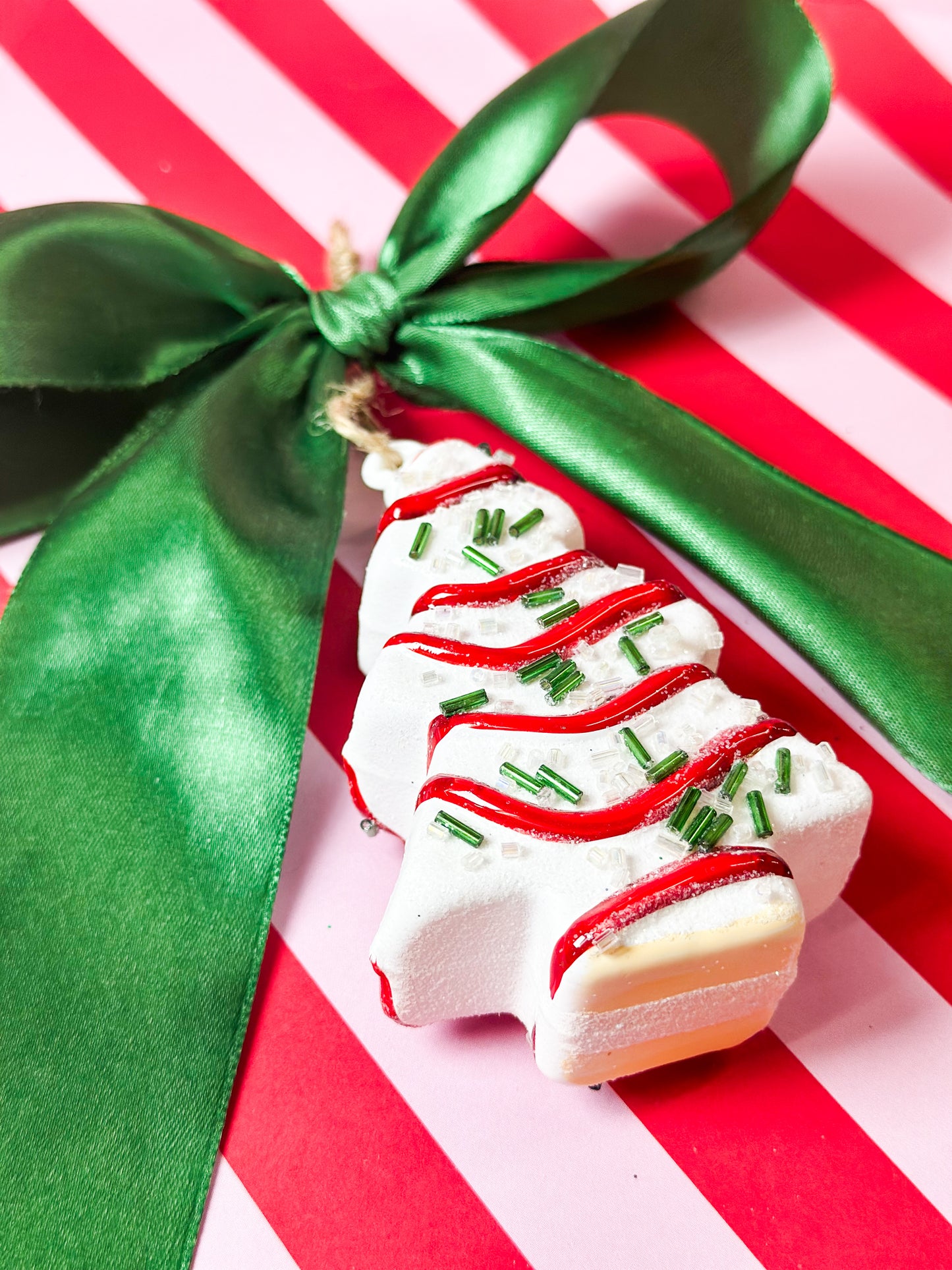 Christmas Tree Cake Ornament