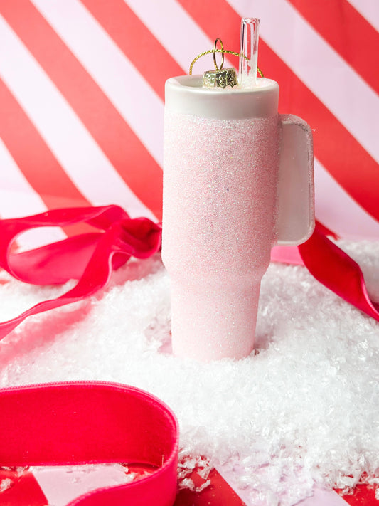 Pink Tumbler Ornament