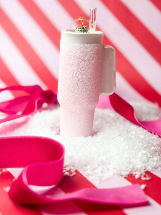 Pink Tumbler Ornament