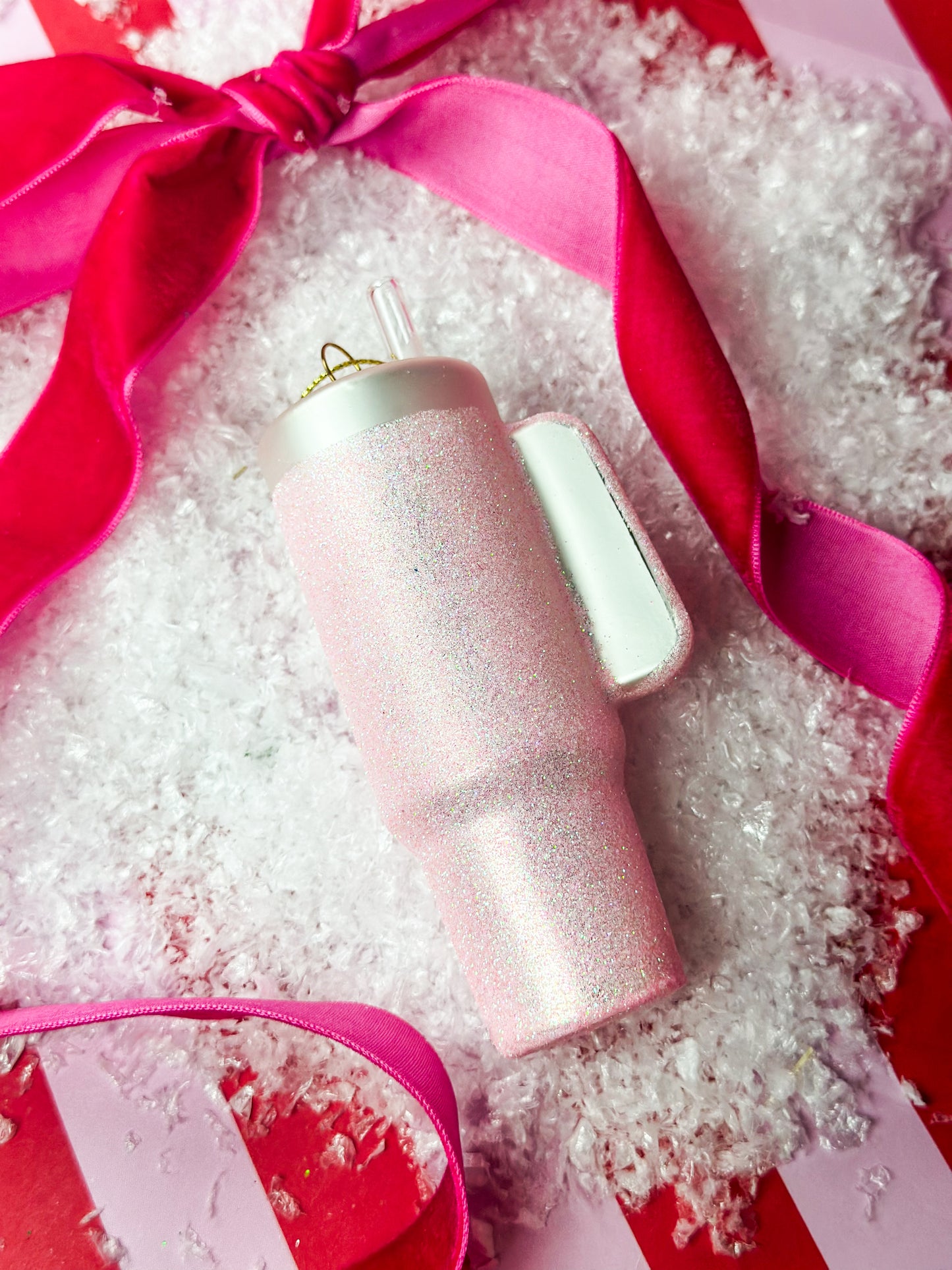 Pink Tumbler Ornament