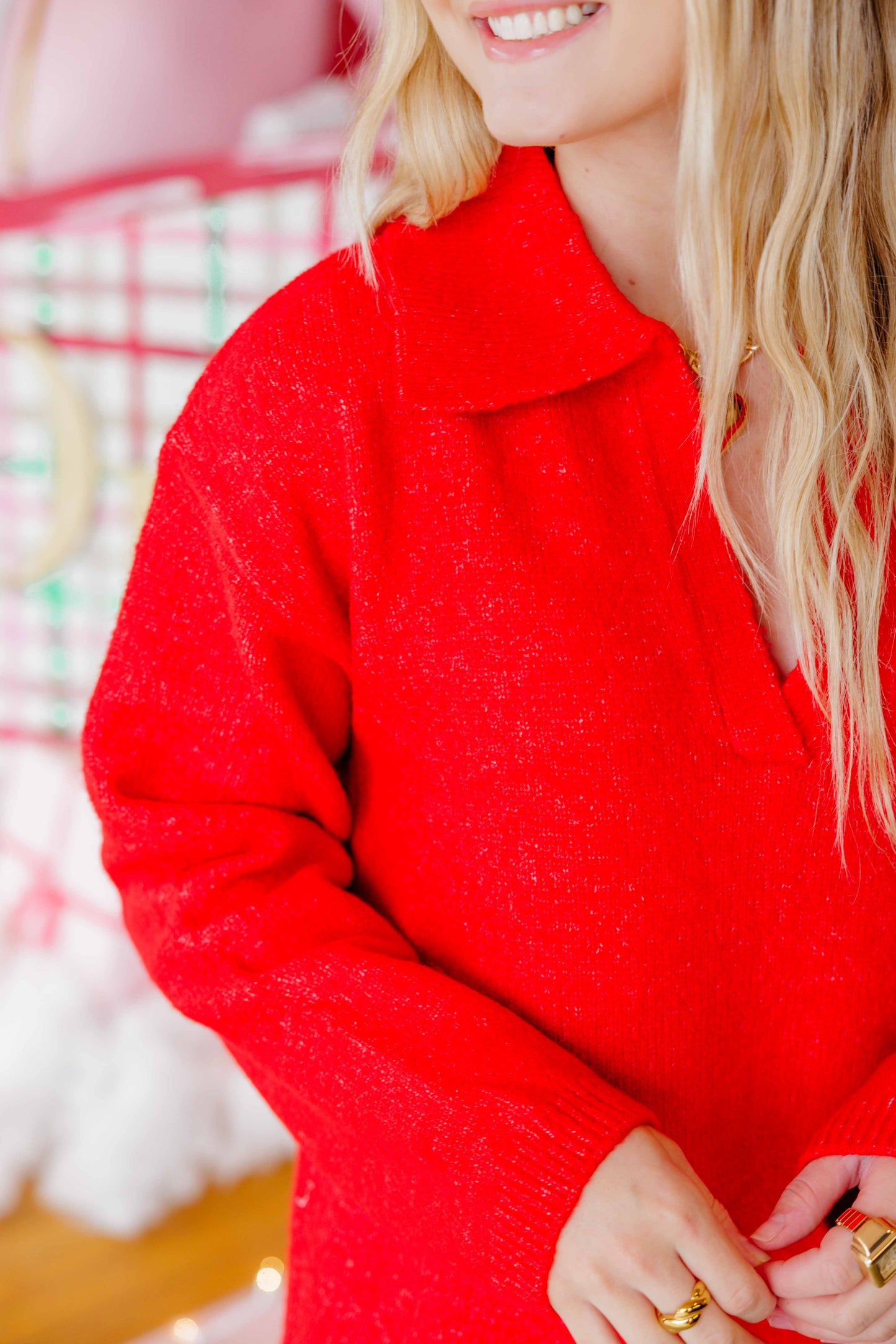 Collared Sweater Dress