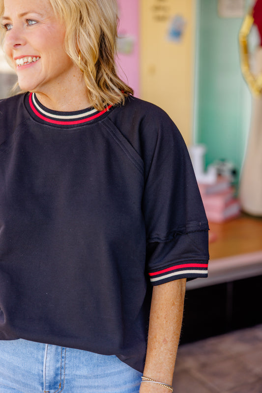 Raglan Knit Top