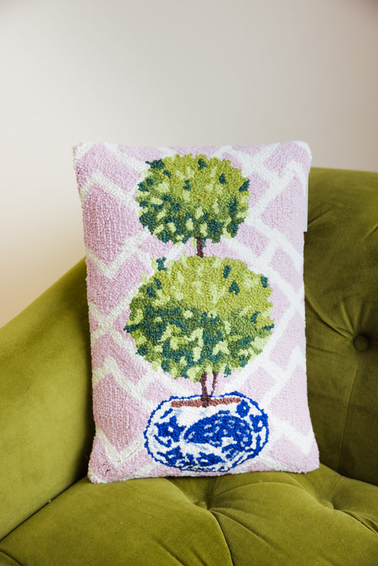 Ball Topiary Hook Pillow