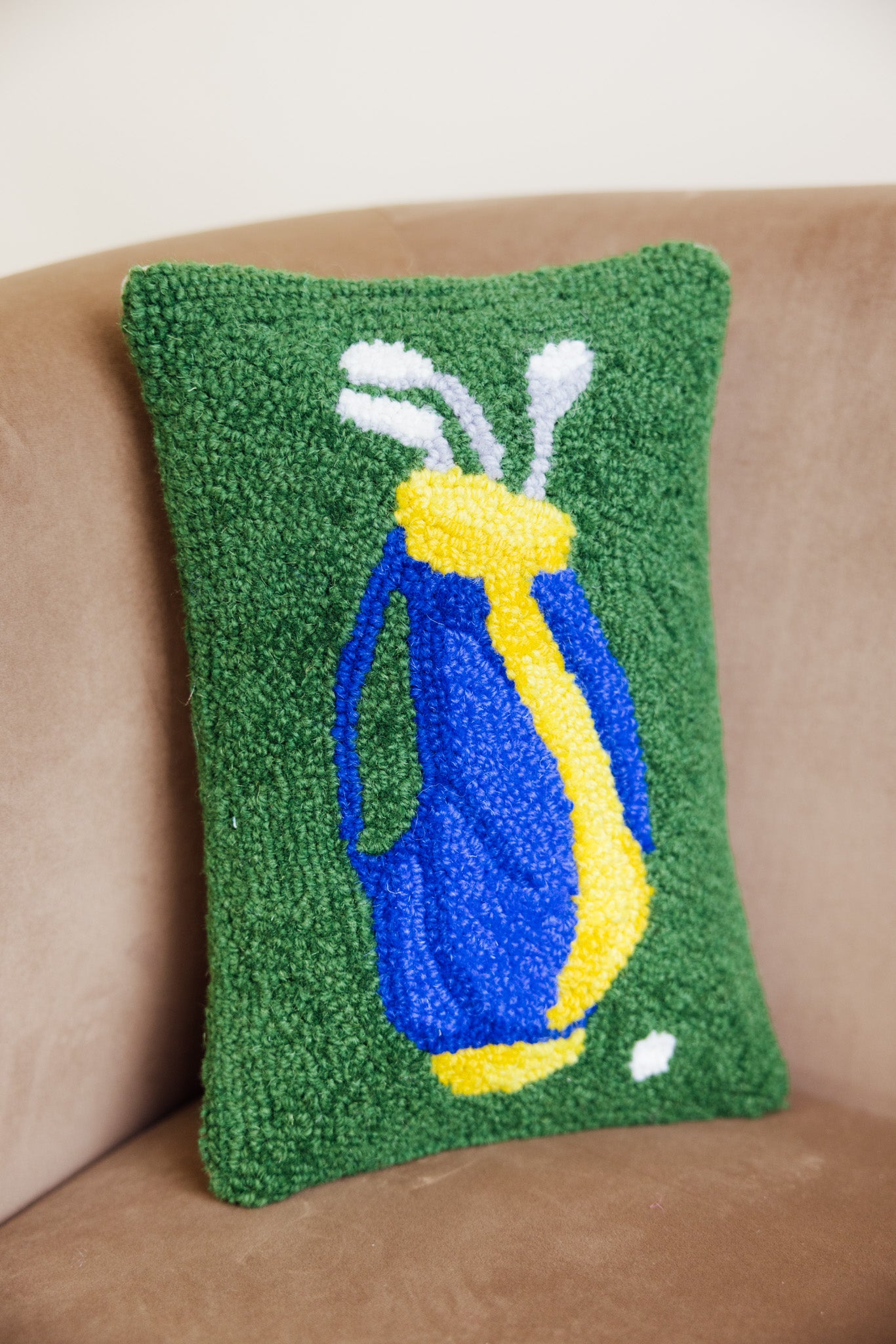 Golf Bag Hook Pillow