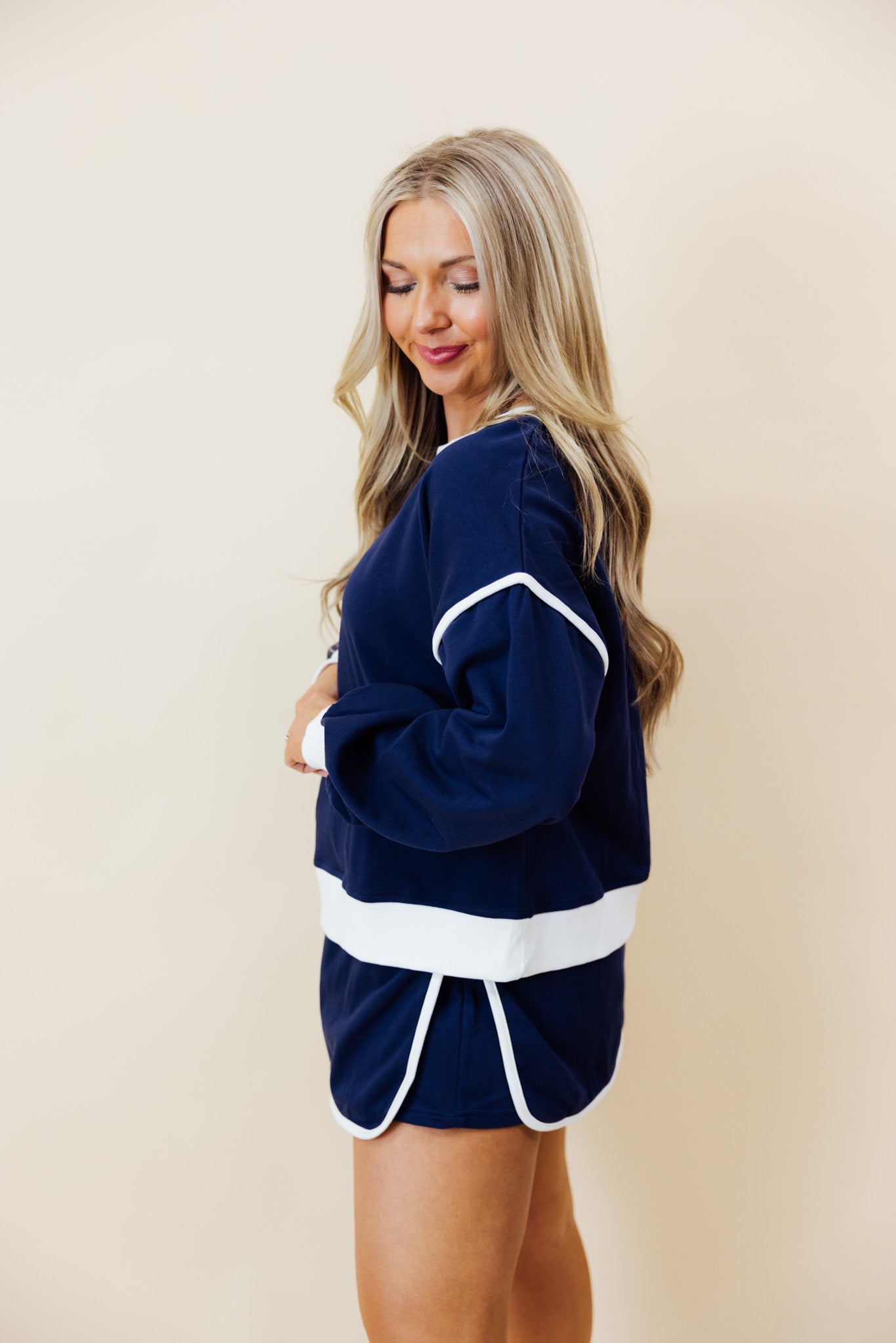 Lined Sweat Skort Set