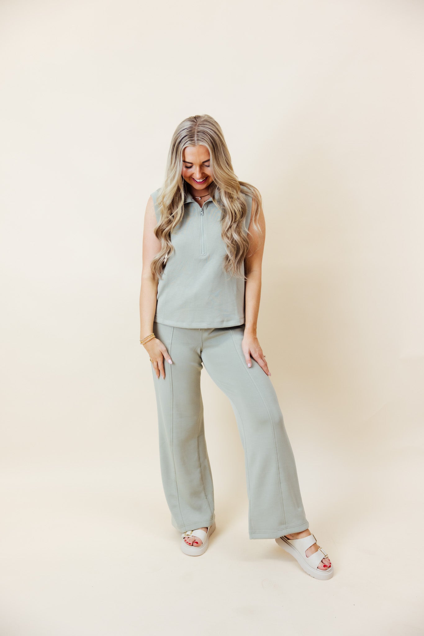 Lux Knit Pant Set