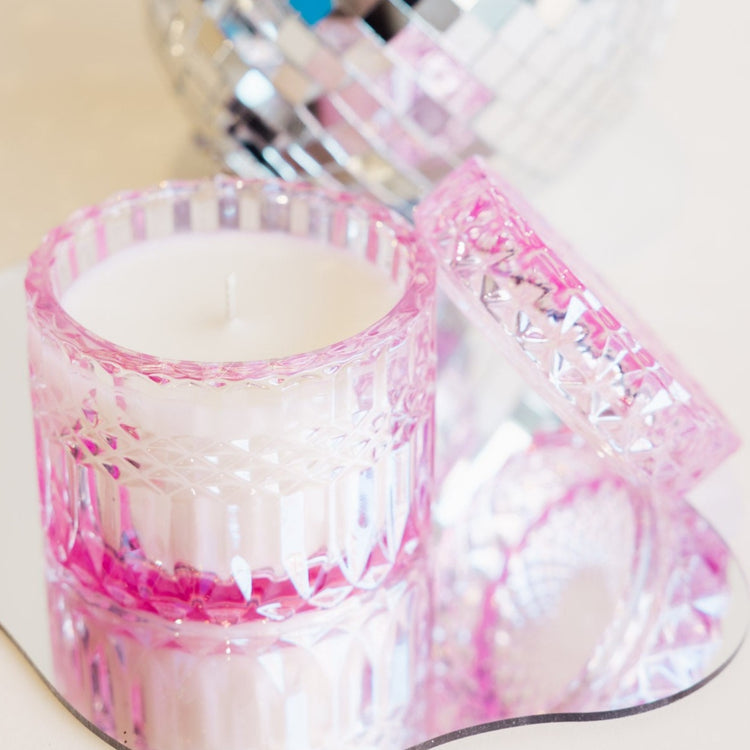 Pink Sorbet Shimmer Candle