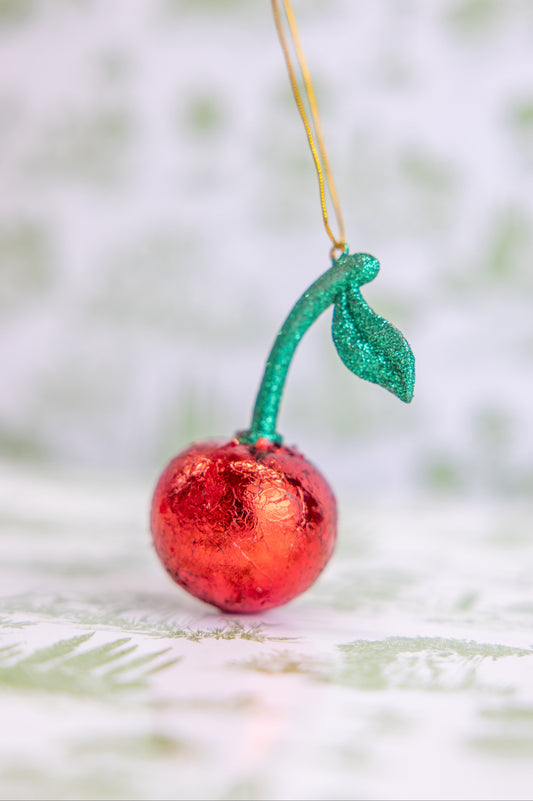 Maraschino Cherry Ornament