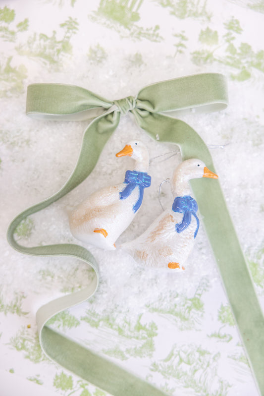 Country Geese Ornament