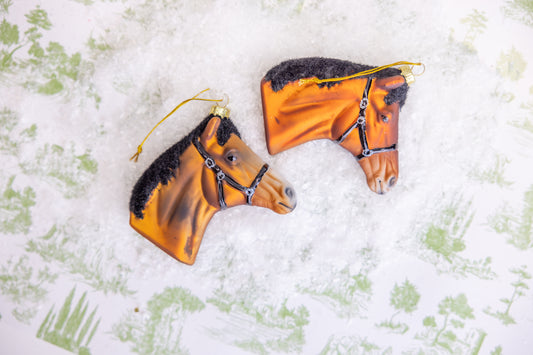 Horse Head Ornament