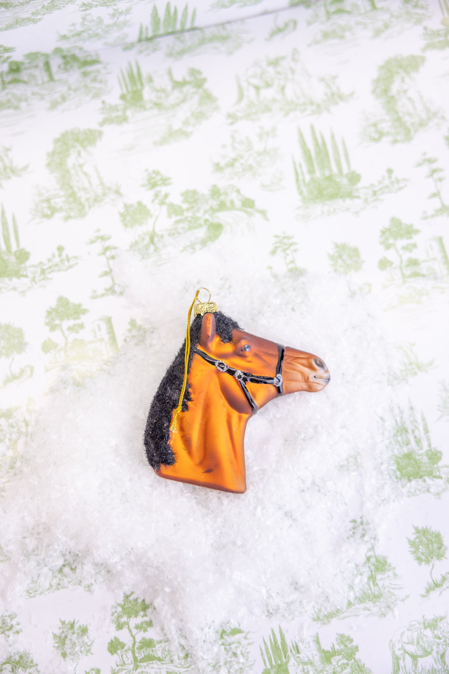 Horse Head Ornament