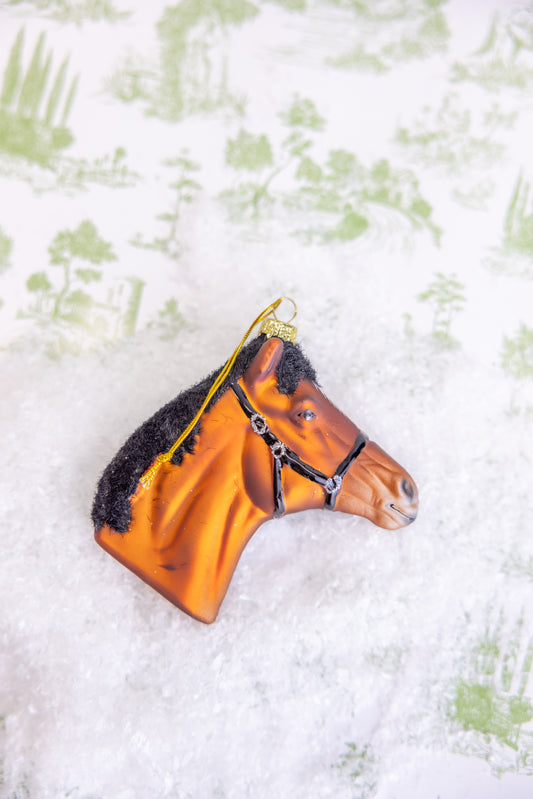 Horse Head Ornament