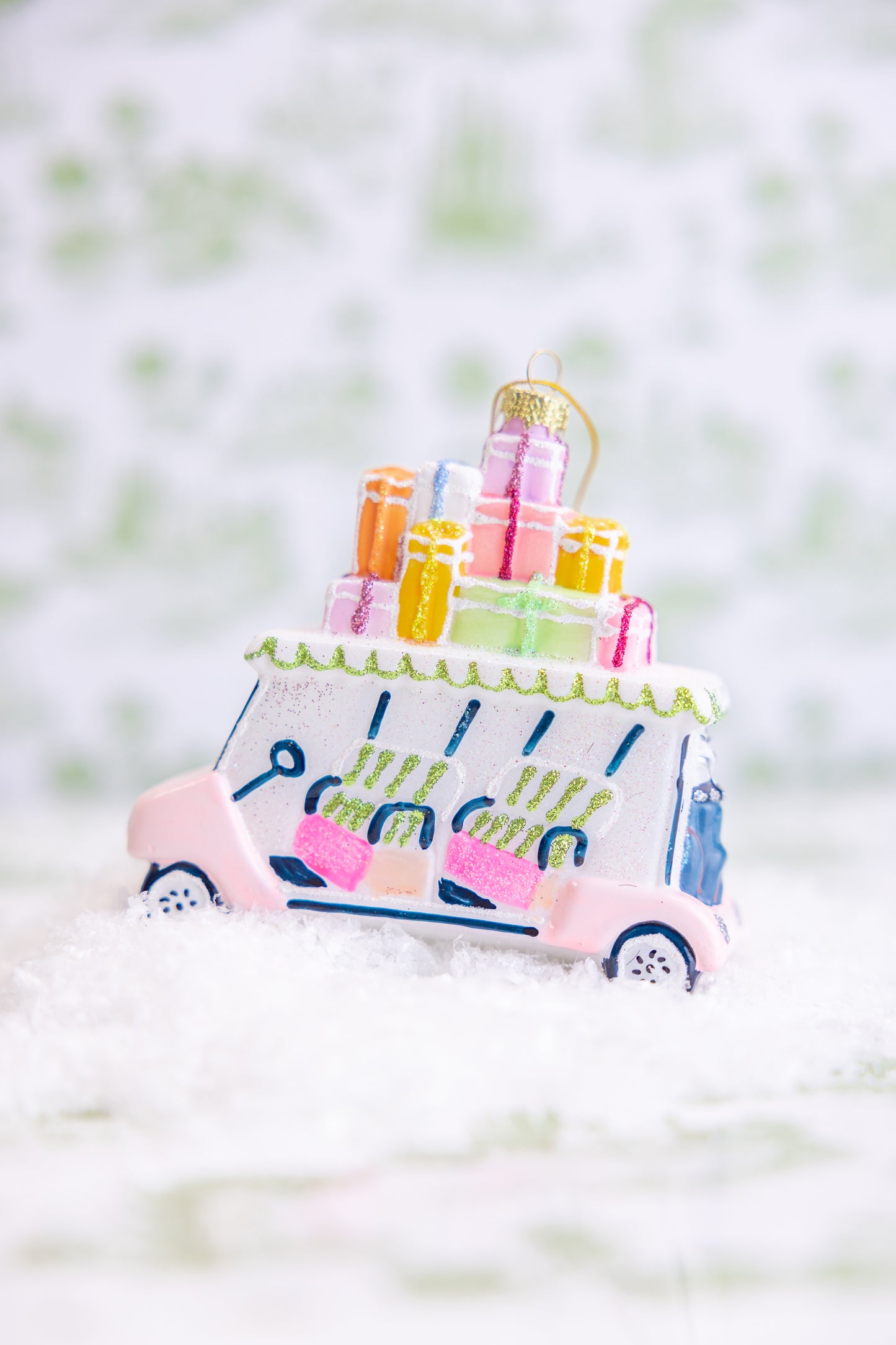 Palm Springs Golf Cart Ornament
