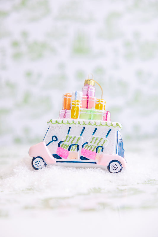 Palm Springs Golf Cart Ornament