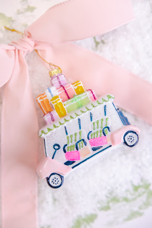 Palm Springs Golf Cart Ornament