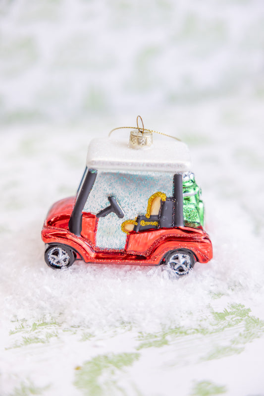 Golf Cart Ornament