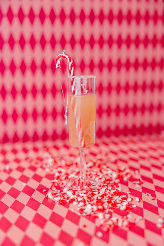 Peppermint Martini Ornament