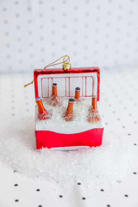 Cooler of Beer Ornament