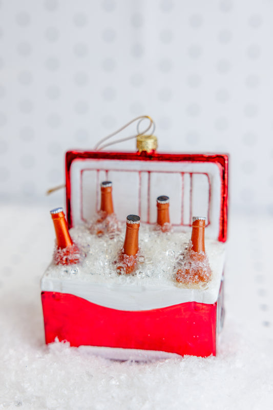 Cooler of Beer Ornament