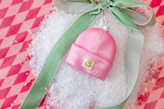 Hipster Beanie Ornament
