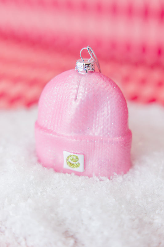Hipster Beanie Ornament