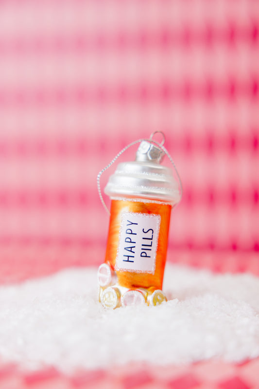 Happy Pills Ornament