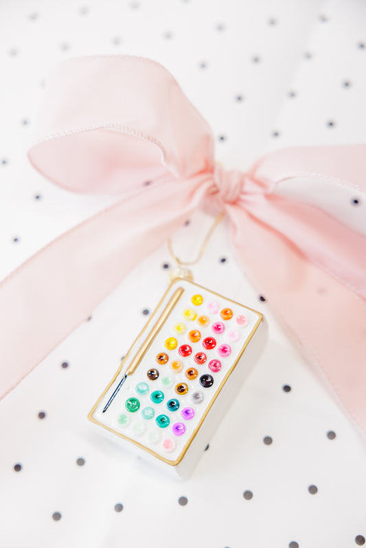 Watercolor Set Ornament