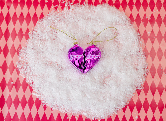 BFF Heart Set Ornament