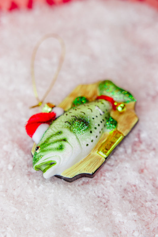 Caroling Fish Ornament