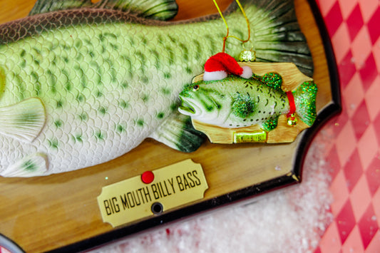 Caroling Fish Ornament