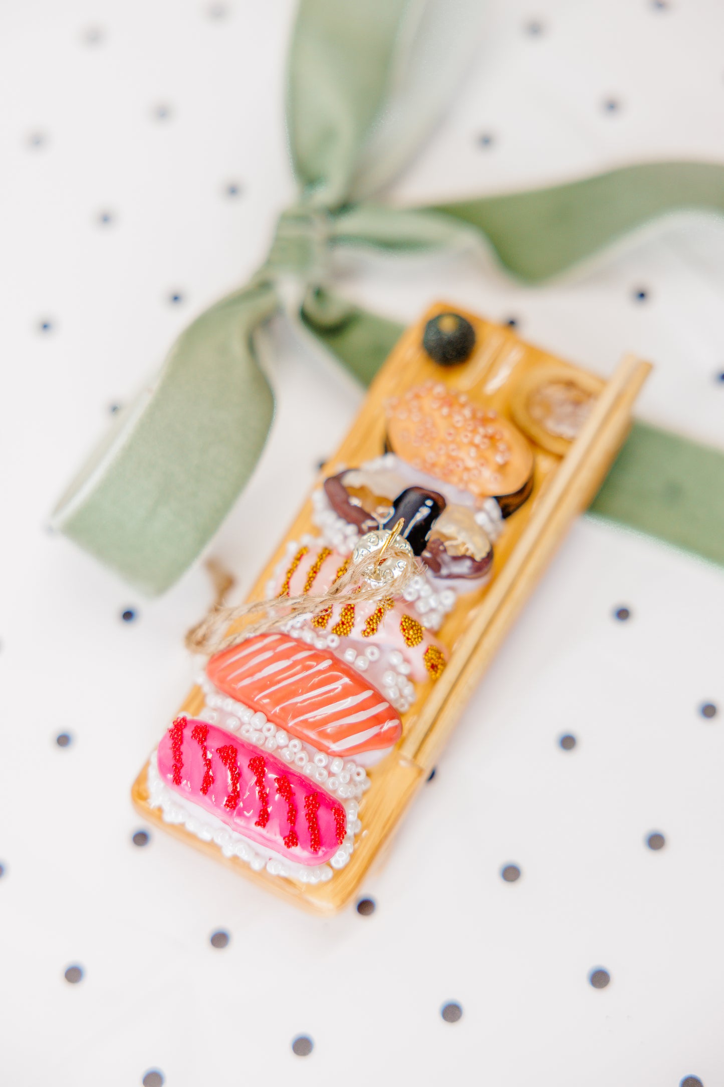 Deluxe Sushi Board Ornament