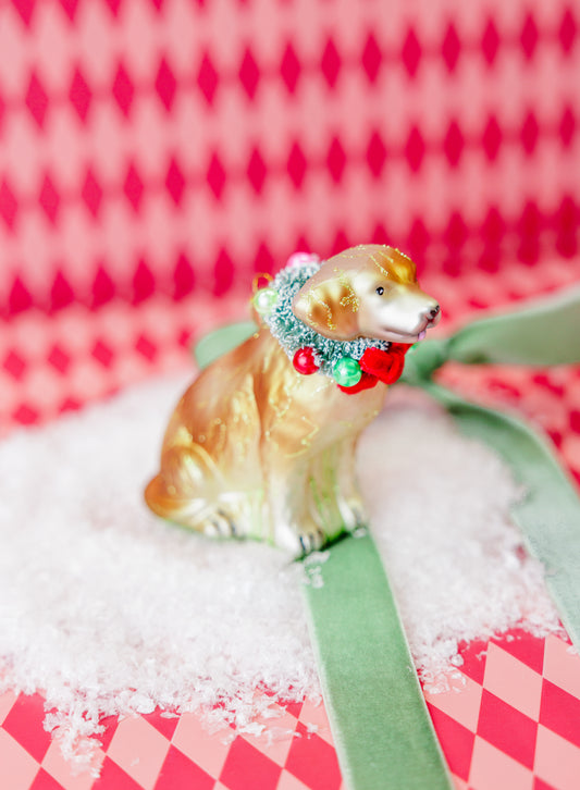 Festive Lab Ornament