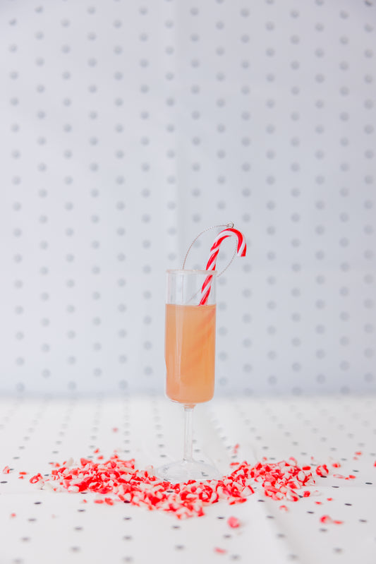 Peppermint Martini Ornament