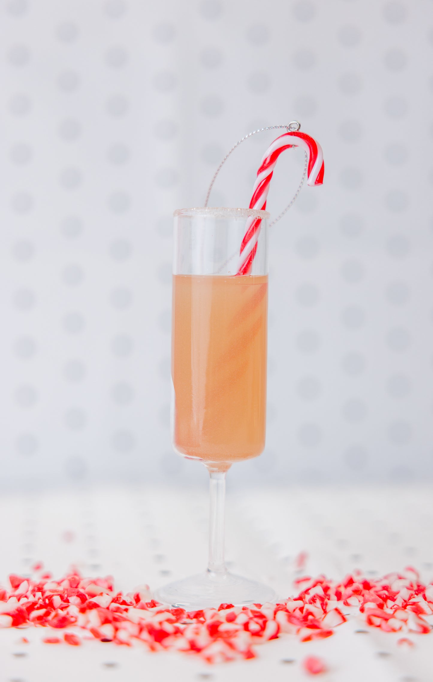 Peppermint Martini Ornament