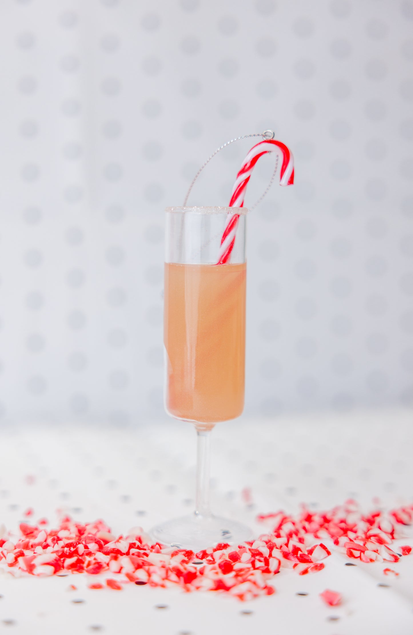 Peppermint Martini Ornament