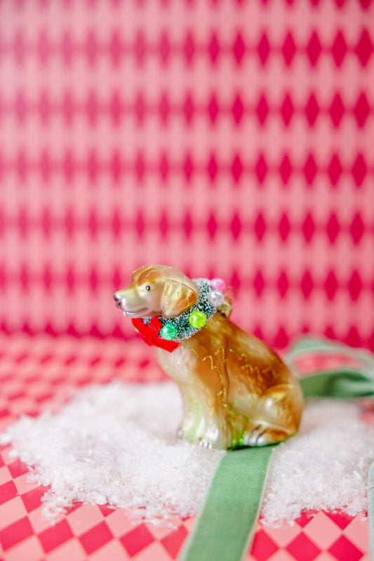 Festive Lab Ornament