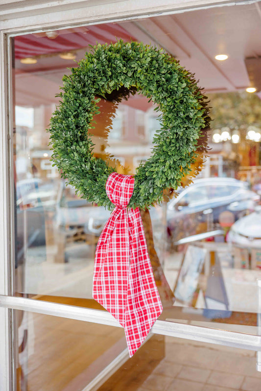 Holiday Wreath Sashes