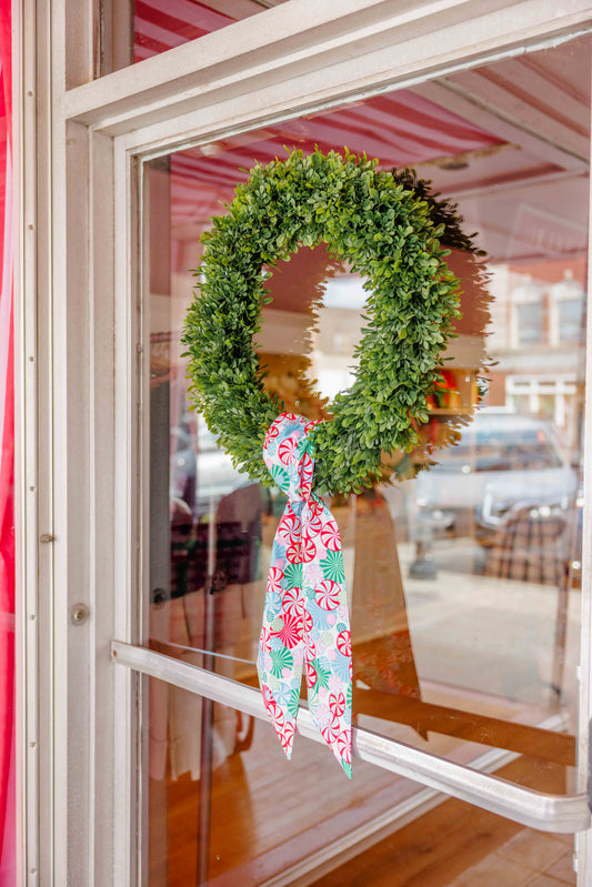 Holiday Wreath Sashes