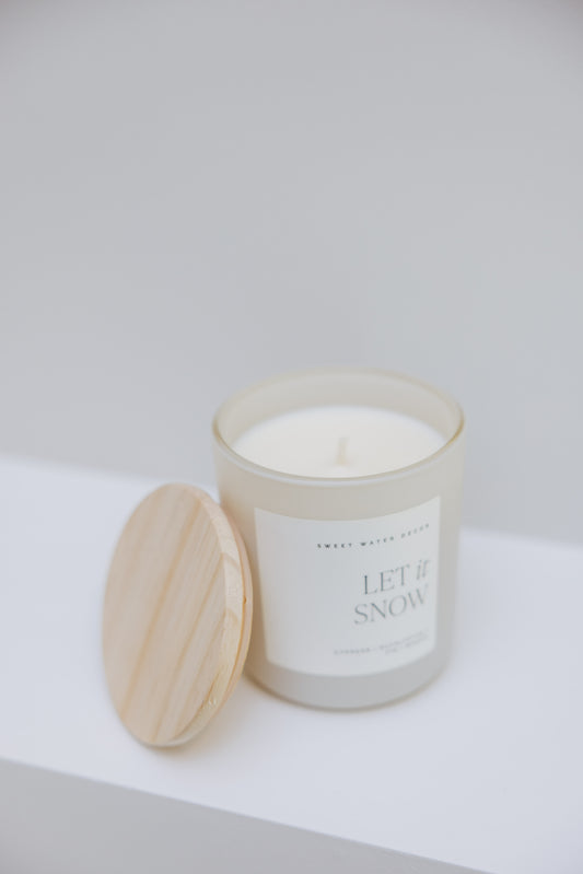 Let It Snow 15oz Candle