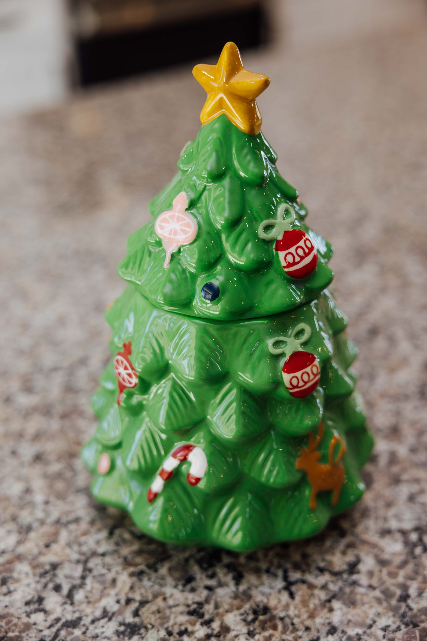 Christmas Tree Cookie Jar