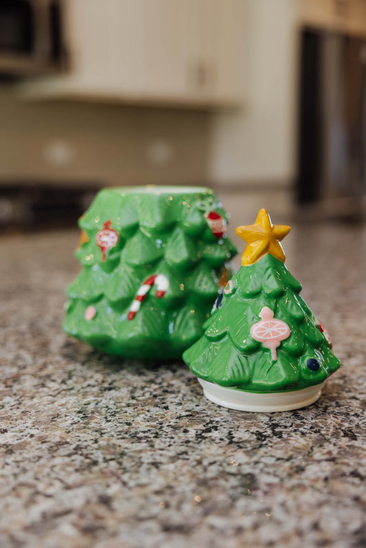 Christmas Tree Cookie Jar