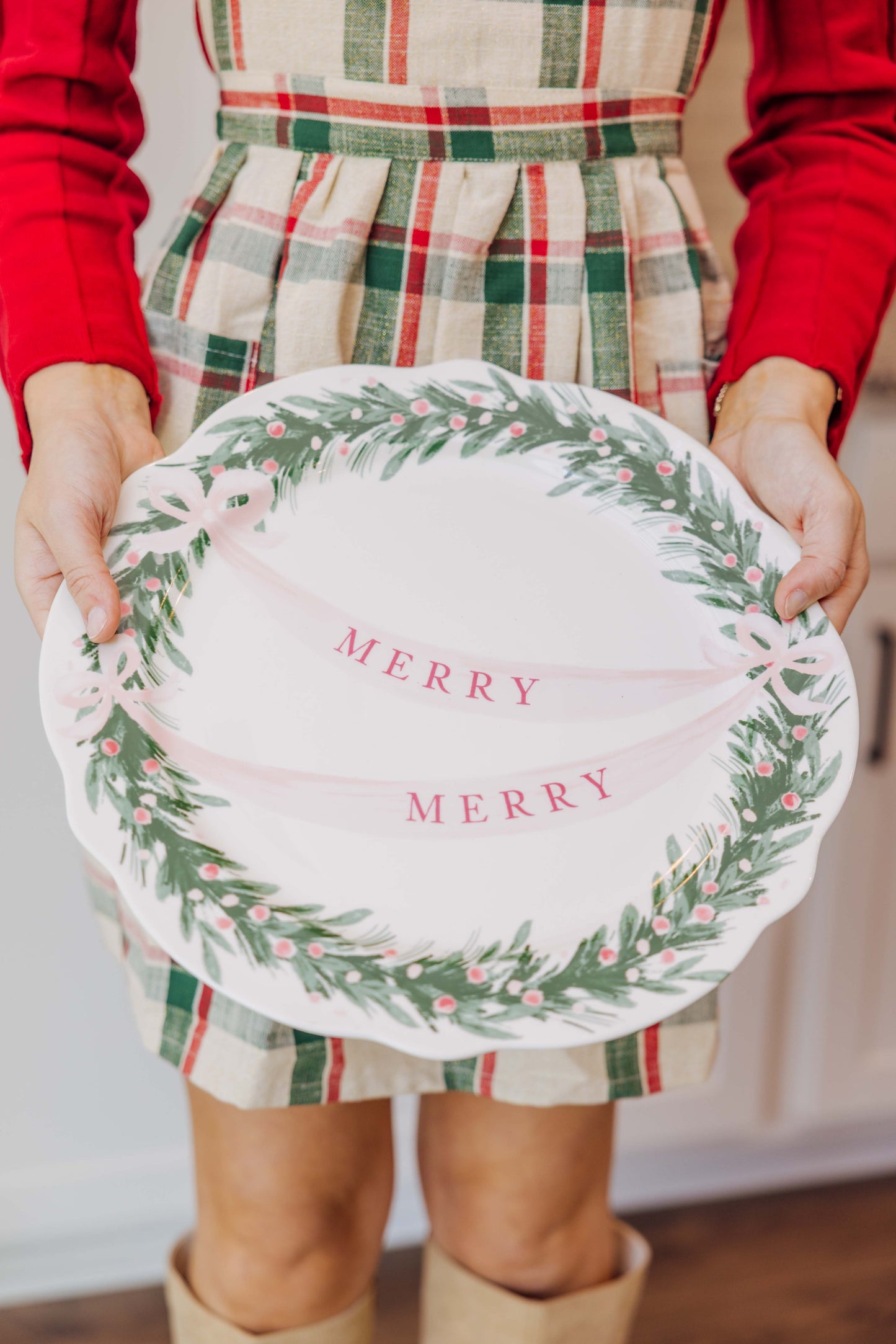 Very Merry Round Platter
