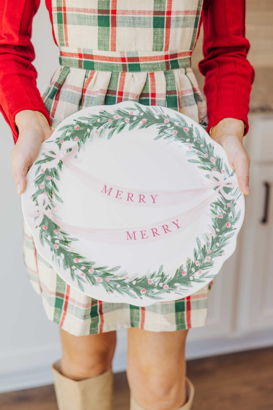 Very Merry Round Platter