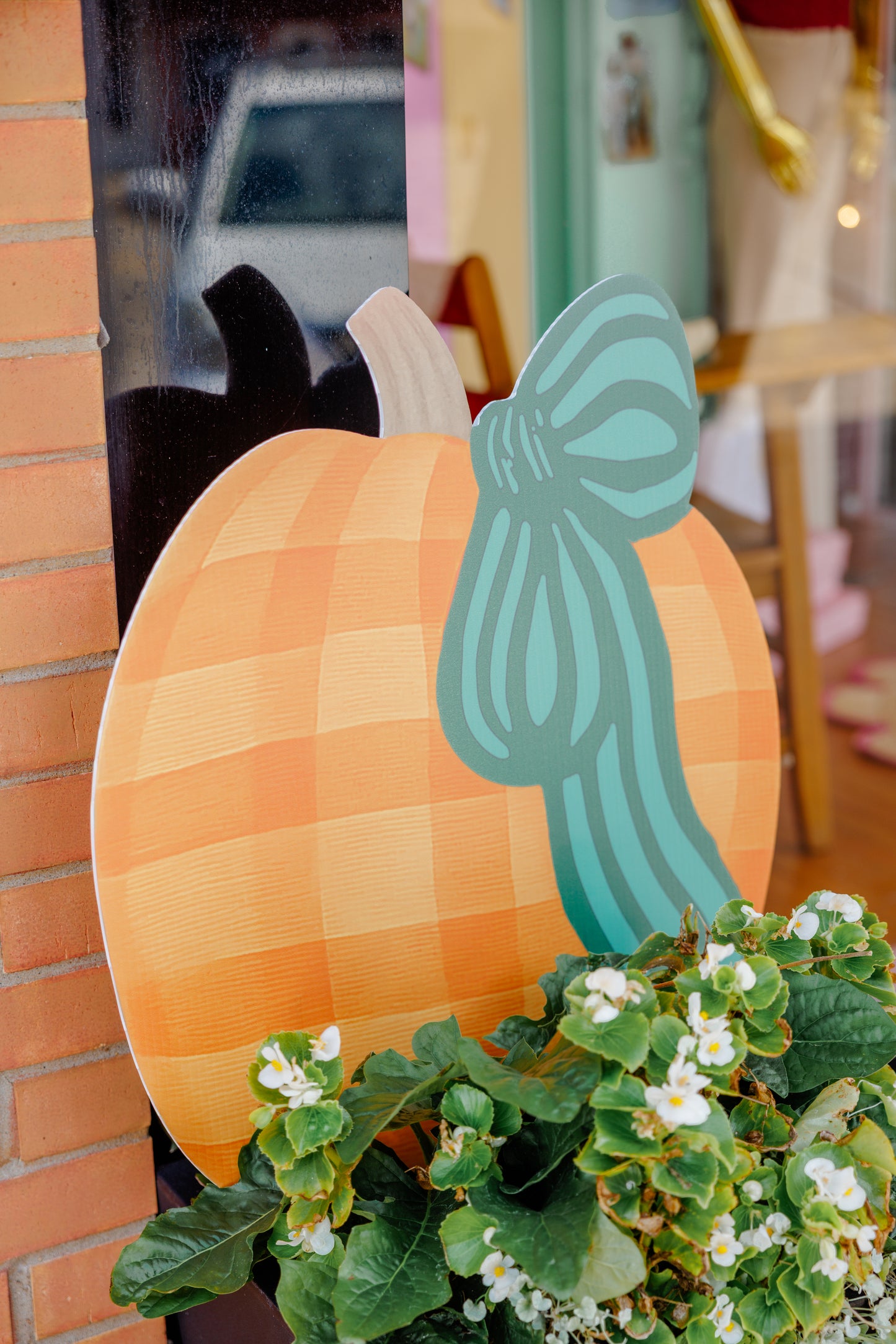 Pumpkin Yard Sign