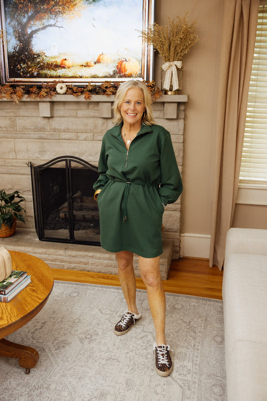Zip Casual Dress