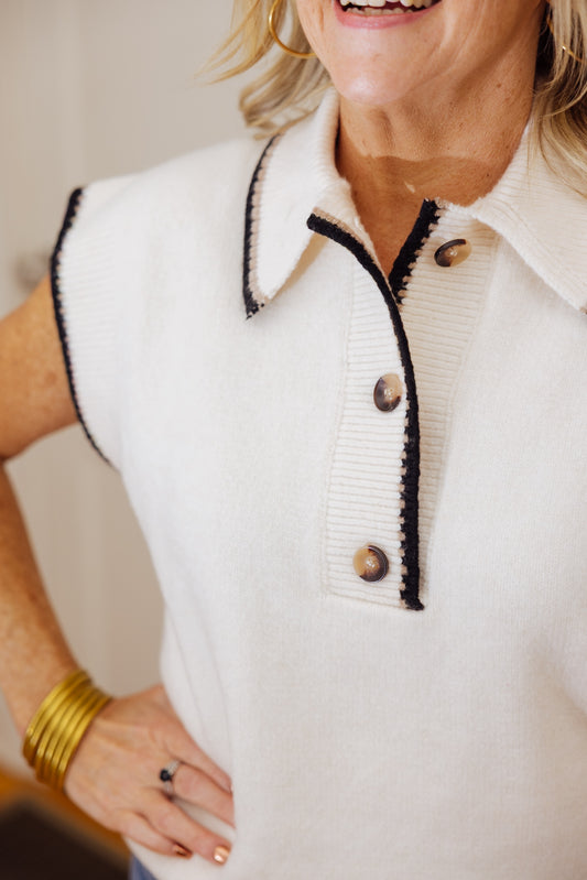 Vanilla Henley Sweater