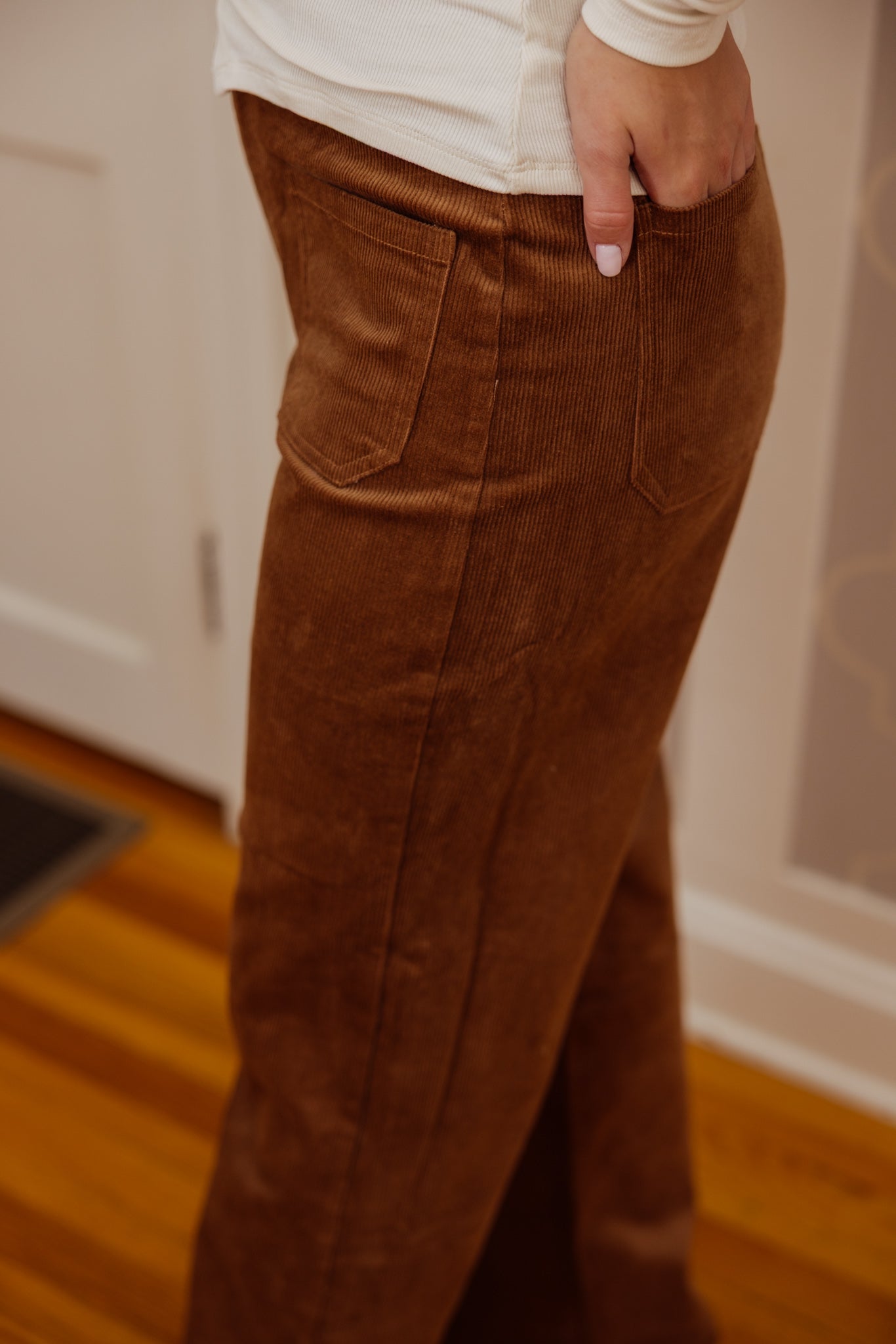 Camel Corded Pants