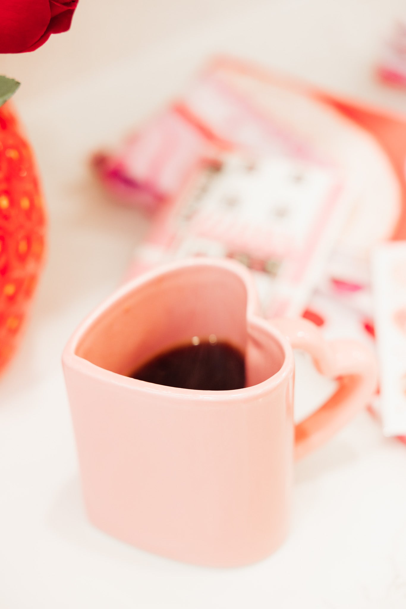 Pink Heart Mug