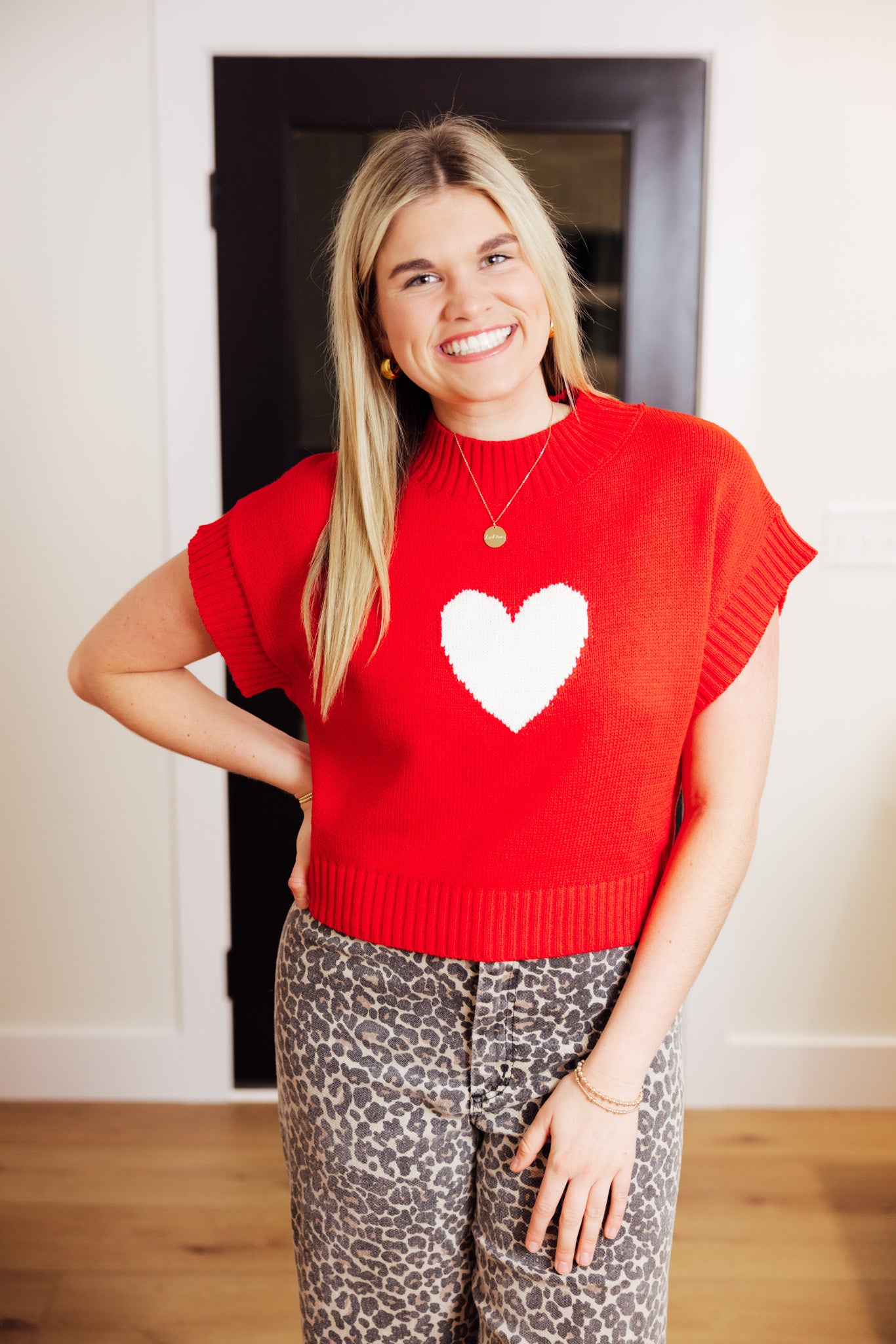 Red Heart Sweater